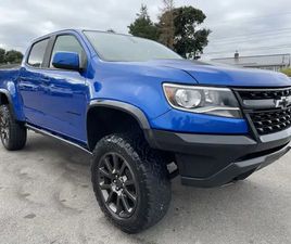 2018 CHEVROLET COLORADO ZR2 / CREW CAB 4WD /DSSV SUSPENSION / FA