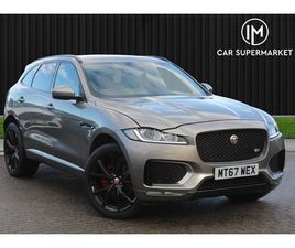 JAGUAR F-PACE P380 3.0 V6 S SUV 5DR PETROL AUTO AWD EURO 6 (START/STOP) (380 PS)