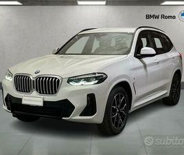 BMW X3 XDRIVE 20D BMW X3 XDRIVE20D MHEV 48V MSPORT AUTO