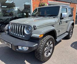 JEEP WRANGLER CONVERTIBLE 2.0 GME OVERLAND SUV 2DR PETROL AUTO 4WD EURO 6 (START/STOP) (272 PS)