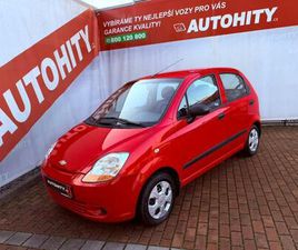 CHEVROLET SPARK 0.8, ČR, 1.MAJ, 55 TKM, KLIMA