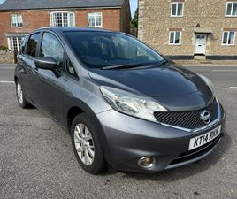 NISSAN NOTE 2014 NISSAN NOTE 1.2 ACENTA PREMIUM (80PS) (STYLE PACK)