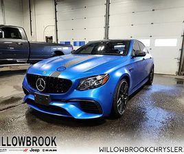 2018 MERCEDES-BENZ E AMG E 63 4MATIC SEDAN - LOW MILEAGE