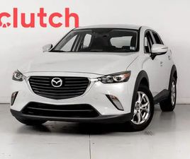 2016 MAZDA CX-3 GS W/ REARVIEW CAM, BLUETOOTH HEATED SEATS