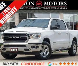2019 RAM 1500 BIG HORN*CREW CAB*4X4*PULL OUT TRAY*REV-CAM