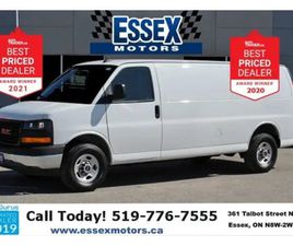 GMC SAVANA 2500 2021 GMC SAVANA CARGO VAN 2500 EXTENDED*BLUETOOTH*REAR CAM*ONSTA