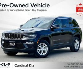 2023 JEEP GRAND CHEROKEE LIMITED 4X4 LEATHER, REMOTE STARTER, SU