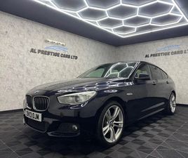 BMW SERIE 5 GT 520 BMW 5 SERIES GRAN TURISMO 2.0 520D M SPORT GT AUTO EURO 5 (S/S) 5DR 2 KEYS/ 6 SERVICE/ PANAROMIC HATCHBACK 2013, 117882 MILES, £6999 - 32799688 - EXCHANGEANDMAR