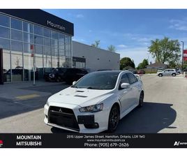 MITSUBISHI LANCER EVOLUTION 2015 MITSUBISHI LANCER EVOLUTION GSR FINAL EDITION - $421.98 /WK