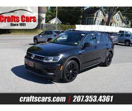 VOLKSWAGEN TIGUAN USED 2021 VOLKSWAGEN TIGUAN 2.0T SE R-LINE BLACK 4MOTION