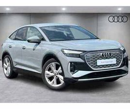 2025 AUDI Q4 E-TRON 250KW 55 QUATTRO 82KWH S LINE 5DR AUTO [LEATHER] SUV ELECTRIC AUTOMATIC