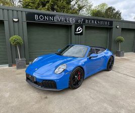 PORSCHE 911 3.6 T-HYBRID 992 CARRERA 4 GTS CONVERTIBLE 2DR PETROL HYBRID PDK 4WD EURO 6 (START/STOP) (541 PS)