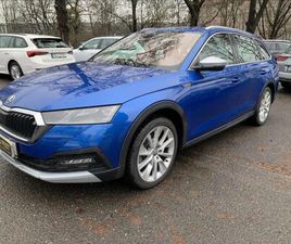 SKODA OCTAVIA SCOUT ŠKODA OCTAVIA 2,0 TDI SCOUT DSG 4X4 ČR,1.MAJ