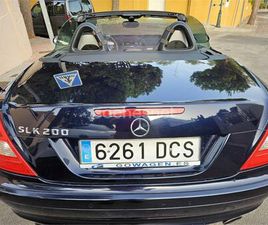 MERCEDES SLK SLK 200 MERCEDES-BENZ CLASE SLK SLK 200 K