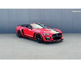 FORD MUSTANG CABRIOLET SHELBY GT500 MUSTANG V8 CABRIOLET LOOK SHELBY GT 500 BASE GT 421CV BVA6 28MKMS/2017 COC & MALUS INCLUS FULL OPTIONS PACK PREMIUM & SECURITE / ECHAPP FORD SPORT PERFORMANCE /