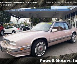 CADILLAC ELDORADO USED 1991 CADILLAC ELDORADO BASE 2DR COUPE