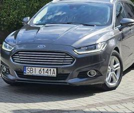 FORD MONDEO SW FORD MONDEO MK5 KOMBI 2.0 CDTI 180 KM WERSJA TITANIUM SKÓRA FULL LED KAMERA BIELSKO-BIALA - SPRZEDAJEMY.PL