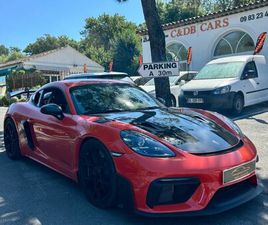 PORSCHE 718 CAYMAN GT4 PORSCHE 718 CAYMAN GT4 4.0I 500 CH PDK RS / IMMATRICULATION ANDORRE / GARANTIE CONSTRUCTEUR / 4000KM