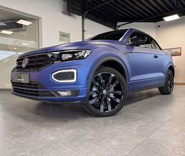 VOLKSWAGEN T-ROC CABRIOLET VOLKSWAGEN T-ROC CABRIOLET 1.5 TSI R-LINE EDITION BLUE 247/800 DSG
