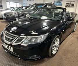 2009 SAAB 9-3 1.9 TID VECTOR 2DR CONVERTIBLE DIESEL MANUAL