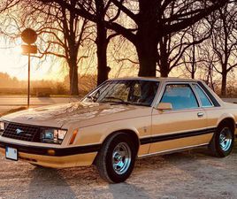 FORD MUSTANG FOXBODY 1979 2.8L V6 - HU 07/27 - H-ZUL. OLDTIMER