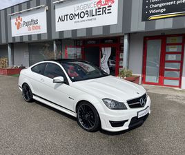 63 AMG COUPÉ V8 457 CH GARANTIE 12 MOIS