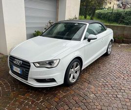 AUDI A3 CABRIO AUDI A3 CABRIO 2.0 TDI CLEAN DIESEL S TRONIC AMBITION