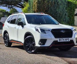 SUBARU FORESTER E-BOXER 2.0 I E-BOXER SPORT LINEARTRONIC 4WD EURO 6 (START/STOP) 5DR