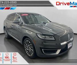 USED 2019 LINCOLN NAUTILUS RESERVE