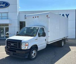 FORD ECONOLINE USED 2024 FORD E-SERIES CUTAWAY 7.3L GAS ENGINE DRW, 176WB 16' BOX!