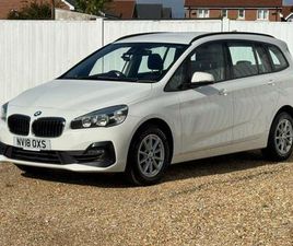 BMW SERIE 2 GRAN TOURER 218 2018 BMW 2 SERIES 218I SE GRAN TOURER ESTATE PETROL MANUAL