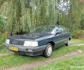 AUDI 100 AUDI 100 C3 1.8 90KM 1986R. ZABYTEK ŻÓLTE BLACHY KRAKÓW - SPRZEDAJEMY.PL