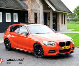 BMW 1-SERIE M135I XDRIVE HIGH EXECUTIVE ZEER UNIEKE AUTO | SCHUIFDAK | CARBON AFWERKING | M-PERFORMANCE UITGEVOERD | MOSSELMAN STAGE 1 TUNING | BOMVOL OPTIES |