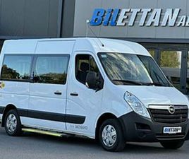 OPEL MOVANO KOMBI 2.3 CDTI EURO 6|9SITS|HANDIKAPPANPASSAD
