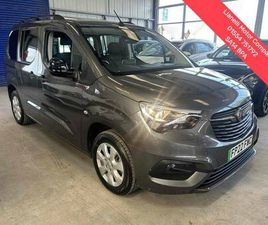 VAUXHALL COMBO 2022 VAUXHALL COMBO SE MPV ELECTRIC AUTOMATIC