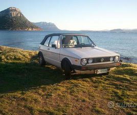 GOLF CABRIO ANNO 1985