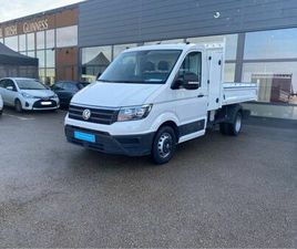 VOLKSWAGEN UTILITAIRES CRAFTER FOURGON 2021 - BLANC - CRAFTER CSC BENNE COFFRE PROPULSION (RJ) 35 L3 2.0 TDI 177CH BUSINESS LINE