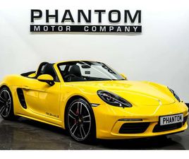 PORSCHE 718 BOXSTER S PORSCHE 718 2.5 718 BOXSTER S SEMI-AUTO 2DR SPORT CHRONO+BOSE+SPRT EXHAUST CONVERTIBLE 2019, 23297 MILES, £42490 - 32811156 - EXCHANGEANDMART.CO.UK