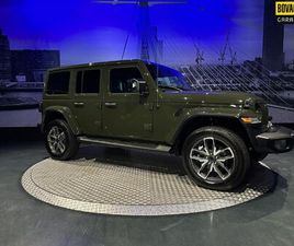 JEEP WRANGLER UNLIMITED 4XE 380 SAHARA *ACC*CAMERA*LEER*SARGE GREEN CLEAR COAT*