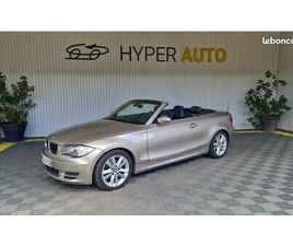 BMW SERIE 1 CABRIOLET 120 BMW SÉRIE 1 E88 CABRIOLET 120D 177 CH LUXE