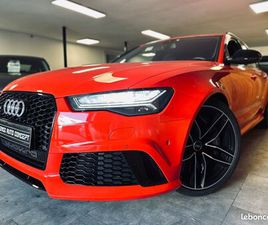 AUDI RS 6 4.0 TFSI 560CH QUATTRO + ECHAPPEMENT RS + SOUND BOSE + ENTRETIEN CONSTRUCTEUR + SIEGES CHAUFFANTS/ELECTRIQUES + GARANTIE 12 MOIS
