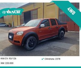 GREAT WALL MOTORS STEED STEED STEED DC 2.4 4X4 SUPER LUXURY