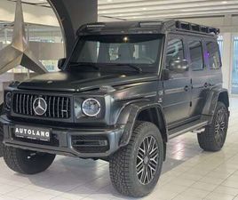 MERCEDES CLASSE G G 63 AMG 4X4² LIMITIERTES SONDERMODELL!