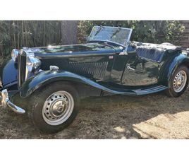 1951 MG TD VERT FONCÉ MANUEL, 4 VITESSES CONDUITE À GAUCH...