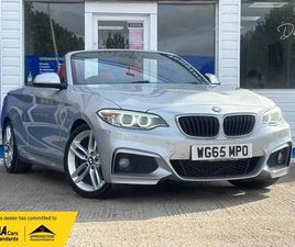 BMW 2 SERIES 2.0 220D M SPORT CONVERTIBLE 2DR DIESEL MANUAL EURO 6 (S/S) (190 PS) CONVERTIBLE 2015, 68900 MILES, £9625 - 32810752 - EXCHANGEANDMART.CO.UK