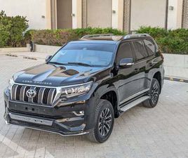 TOYOTA PRADO TOYOTA PRADO V4 LHD 2019 BLACK COLOUR