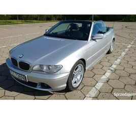 BMW E46 CABRIO 320CI 2005 R. LIFT SILNIK 2.2 R6 212 TYŚ. GOSTYŃ - SPRZEDAJEMY.PL