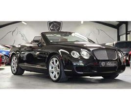 BENTLEY CONTINENTAL GTC GTC CABRIOLET 6.0I W12 560 BVA / HISTORIQUE COMPLET