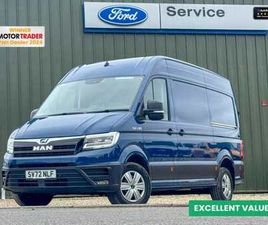 MAN TRUCK MAN TGE 2022 MAN TGE AUTO MWB L2H3 3.180 LION AIR CON CAM NAV SENSORS EURO 6 NO VAT PANEL VAN DIESEL AUTO...