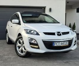 MAZDA CX-7 MAZDA CX-7 BEZWYPADKOWY 4X4 KAMERA *XENON* SKÓRY *ZAREJESTROWANA* PO SERWISIE